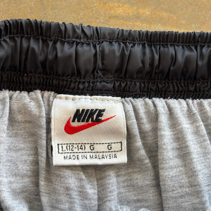 Nike Black Track Pants Cotton Lined Womens 90's - L