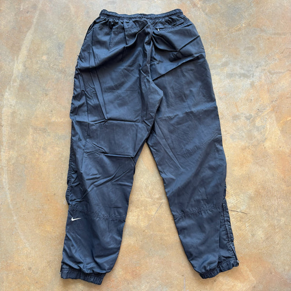 Nike Black Track Pants Cotton Lined Womens 90's - L hover