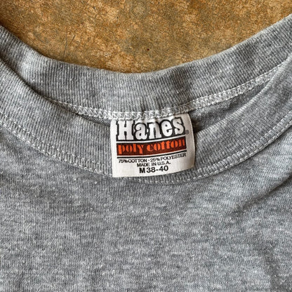 Oakland Athletics Hanes Gray Shirt 80's - S