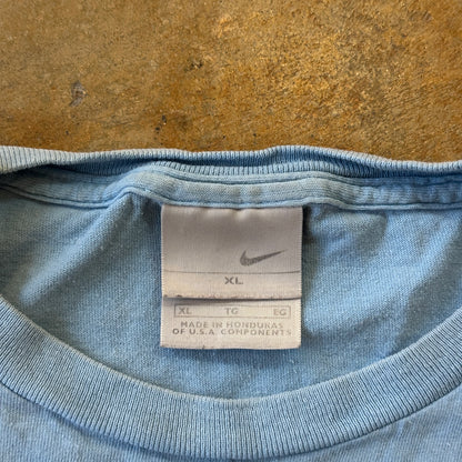 Nike Center Graphic Logo Cut Off Shirt 00's - XL