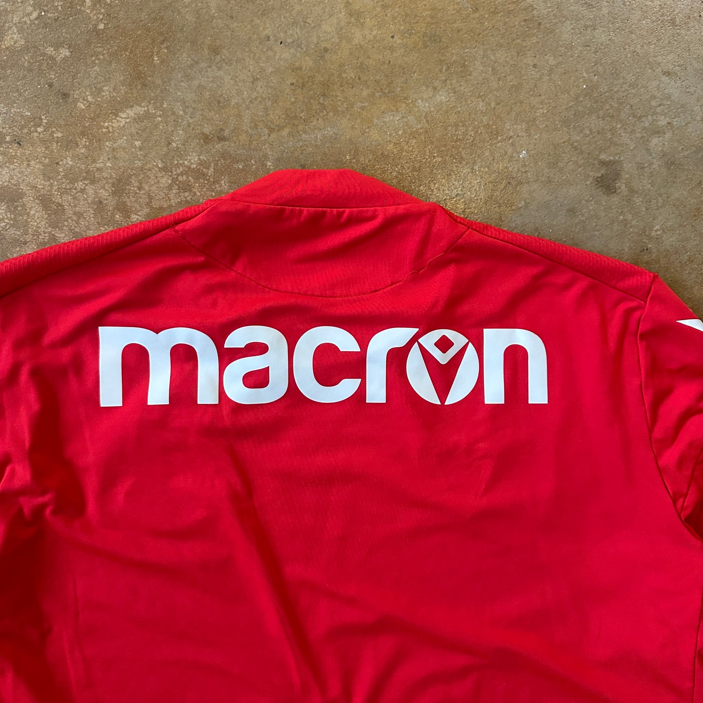 Stoke City FC The Potters Training Pullover Jersey Long Sleeve Shirt 00's - L