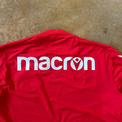 Stoke City FC The Potters Training Pullover Jersey Long Sleeve Shirt 00's - L