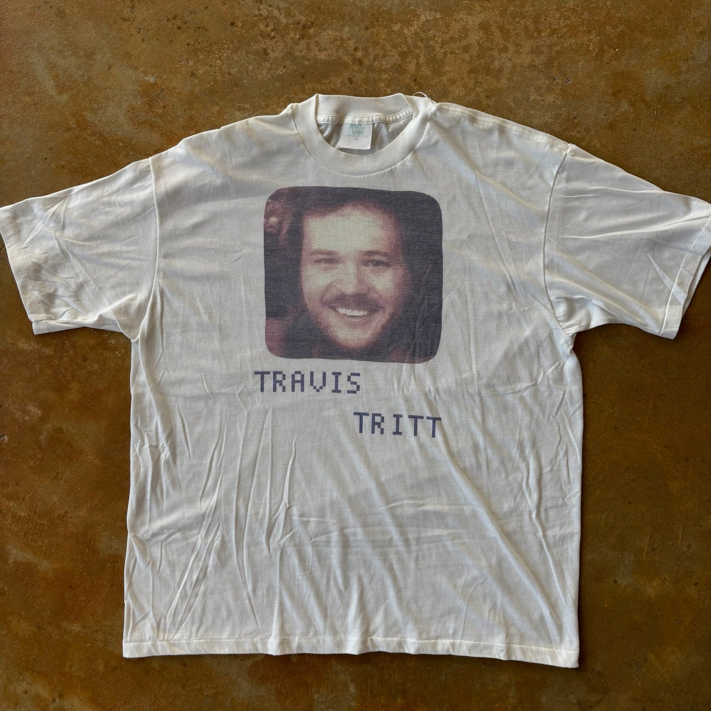Travis Tritt Country Music Artist Rap Tee Shirt 90's - 2XL