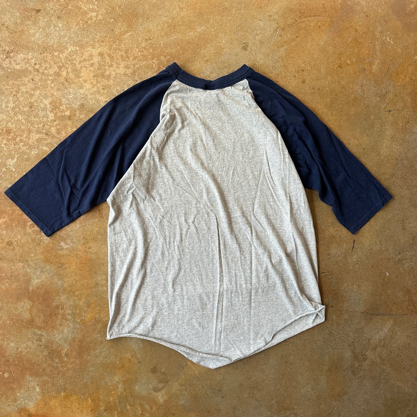 Georgetown University Hoyas Raglan Sleeve Shirt 80's - L