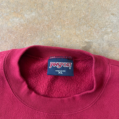 Mineral Area College Jansport Embroidered Crewneck Pullover 90's - XL