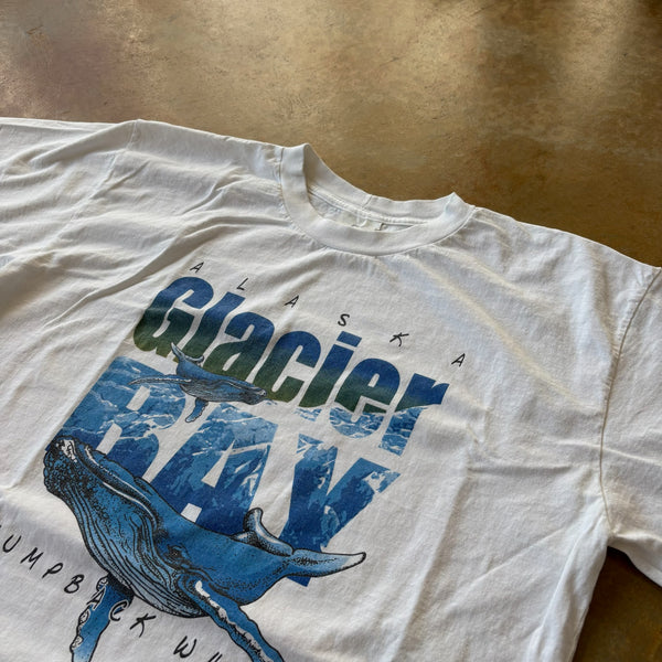 Princess Cruise Glacier Bay Alaska Whale Shirt 90's - 3XL hover