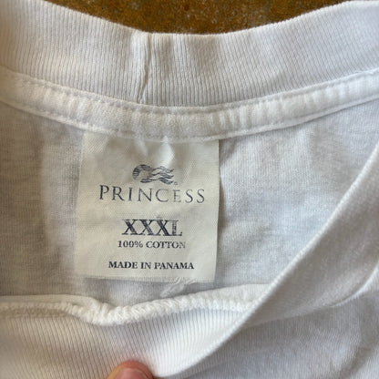 Princess Cruise Glacier Bay Alaska Whale Shirt 90's - 3XL