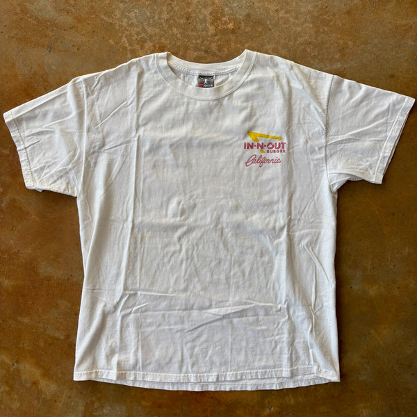 In N Out Burger California Classic Car Graphic Shirt 00's - XL