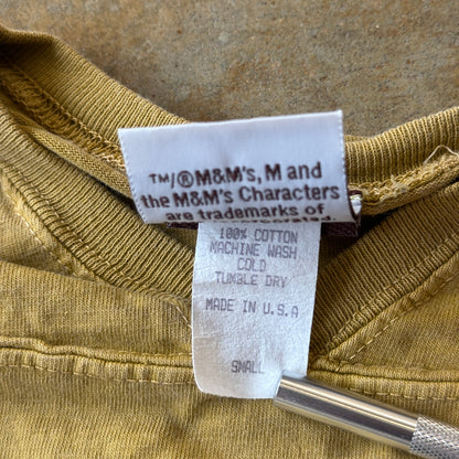 M&M Candy Coated Champ Football Raglan Sleeve Baseball Shirt 90's - S