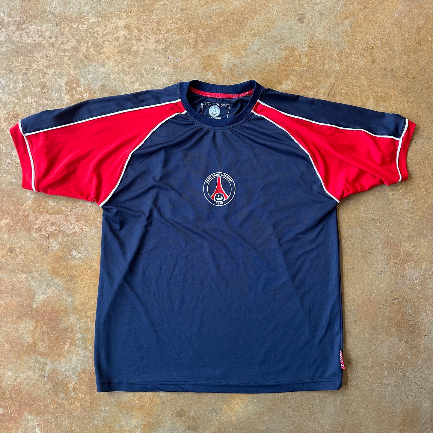 PSG Double Sided Graphic Shirt Spellout 00's - L
