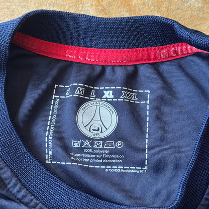 PSG Double Sided Graphic Shirt Spellout 00's - L