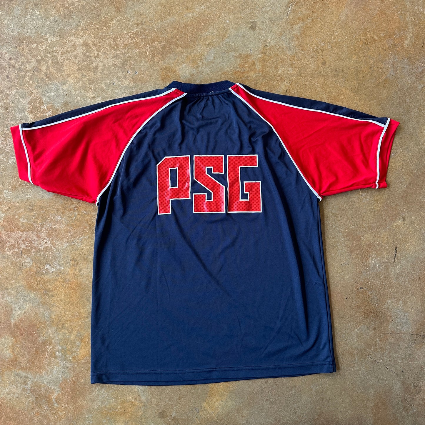 PSG Double Sided Graphic Shirt Spellout 00's - L