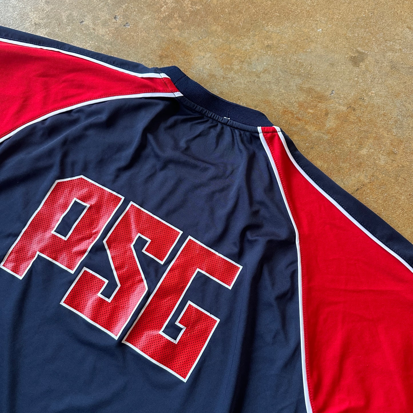 PSG Double Sided Graphic Shirt Spellout 00's - L