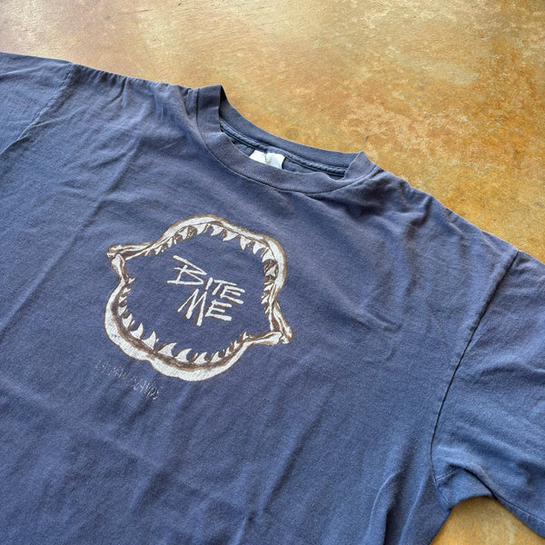Bite Me Shark Bite Jaws Shirt 00's - XL hover