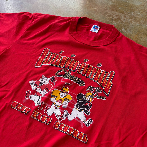 Hazelwood High School 1996 Red Shirt 90's - L hover
