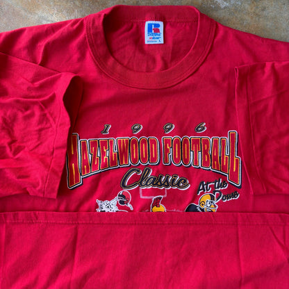 Hazelwood High School 1996 Red Shirt 90's - L