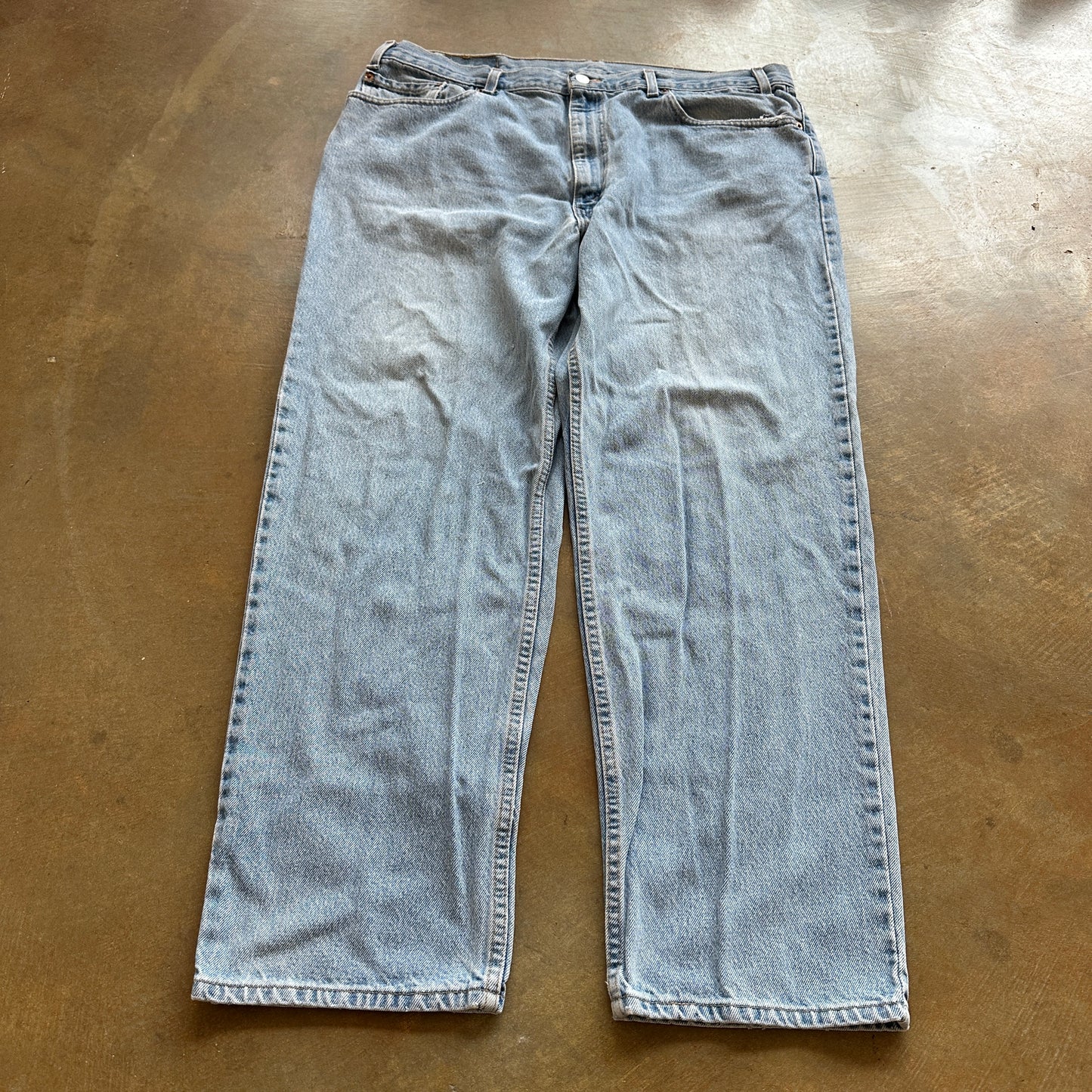 Levis 560 Light Wash Jeans Blue Loose Fit Baggy Skater Y2K 90's - 38