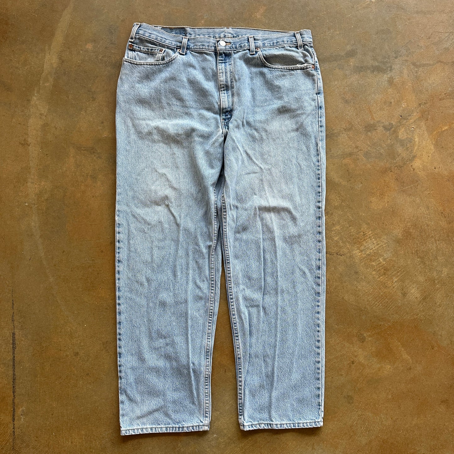 Levis 560 Light Wash Jeans Blue Loose Fit Baggy Skater Y2K 90's - 38