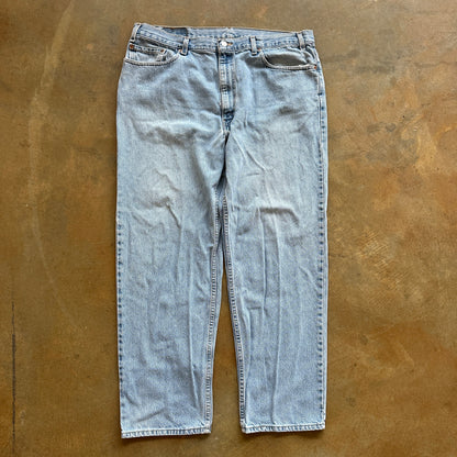 Levis 560 Light Wash Jeans Blue Loose Fit Baggy Skater Y2K 90's - 38