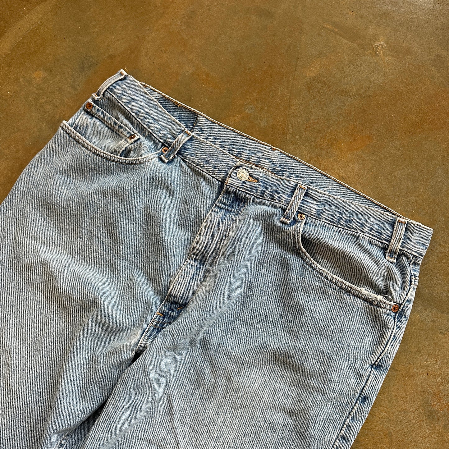 Levis 560 Light Wash Jeans Blue Loose Fit Baggy Skater Y2K 90's - 38