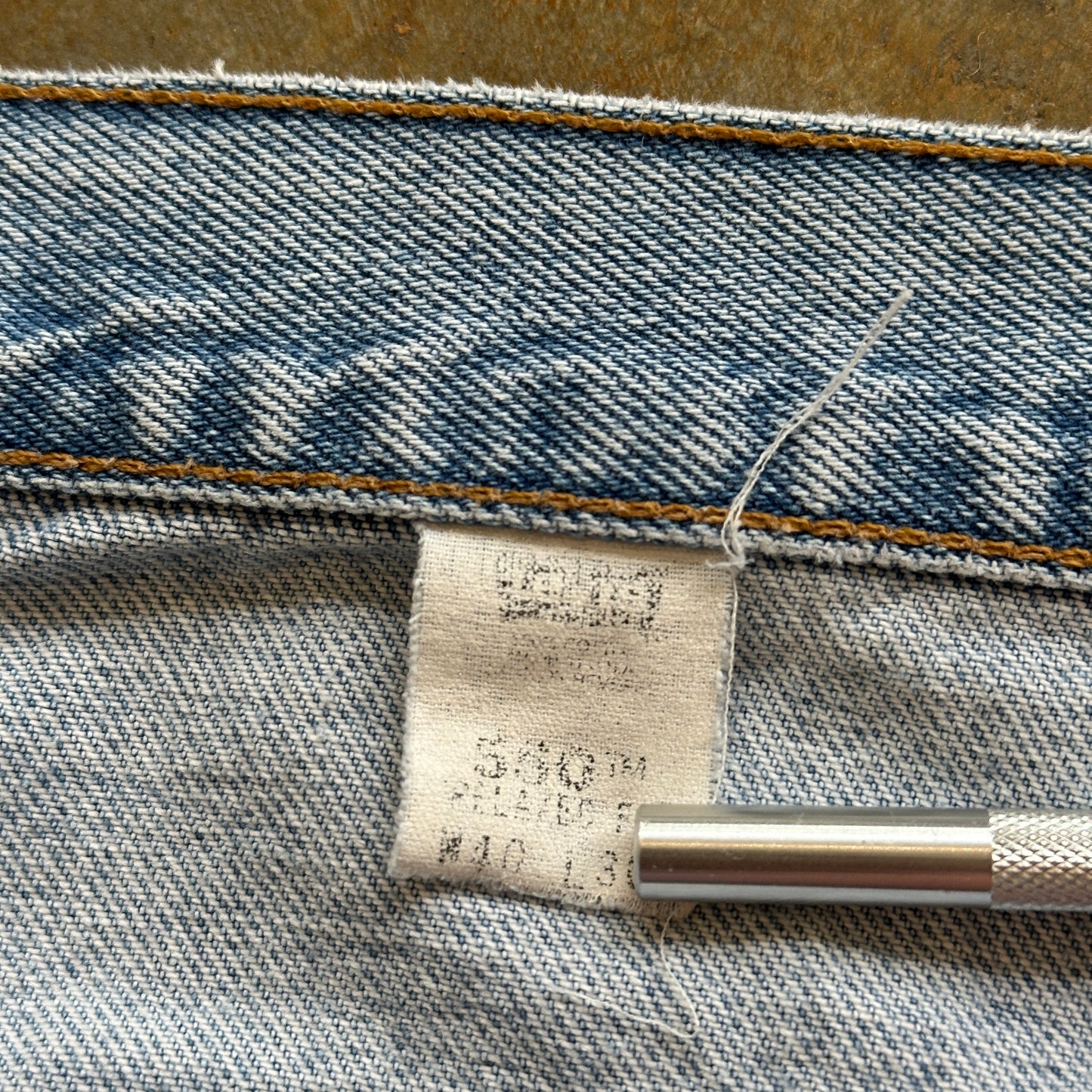 Levis 560 Light Wash Jeans Blue Loose Fit Baggy Skater Y2K 90's - 38