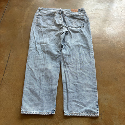 Levis 560 Light Wash Jeans Blue Loose Fit Baggy Skater Y2K 90's - 38