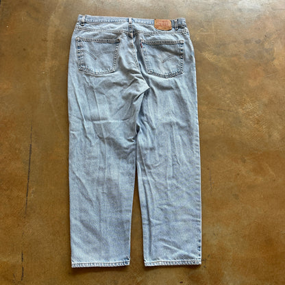 Levis 560 Light Wash Jeans Blue Loose Fit Baggy Skater Y2K 90's - 38