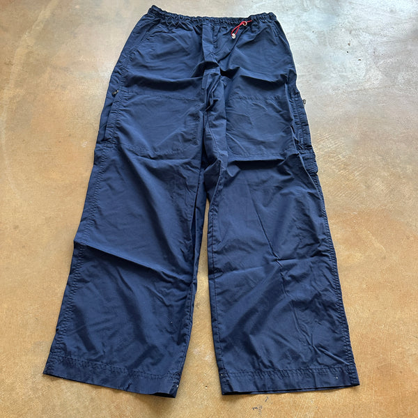 Nike Utility Cargo Pocket Track Baggy Loose Pants Navy Blue 90's - XL