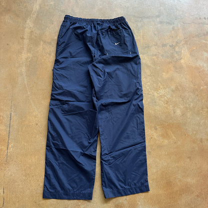 Nike Utility Cargo Pocket Track Baggy Loose Pants Navy Blue 90's - XL