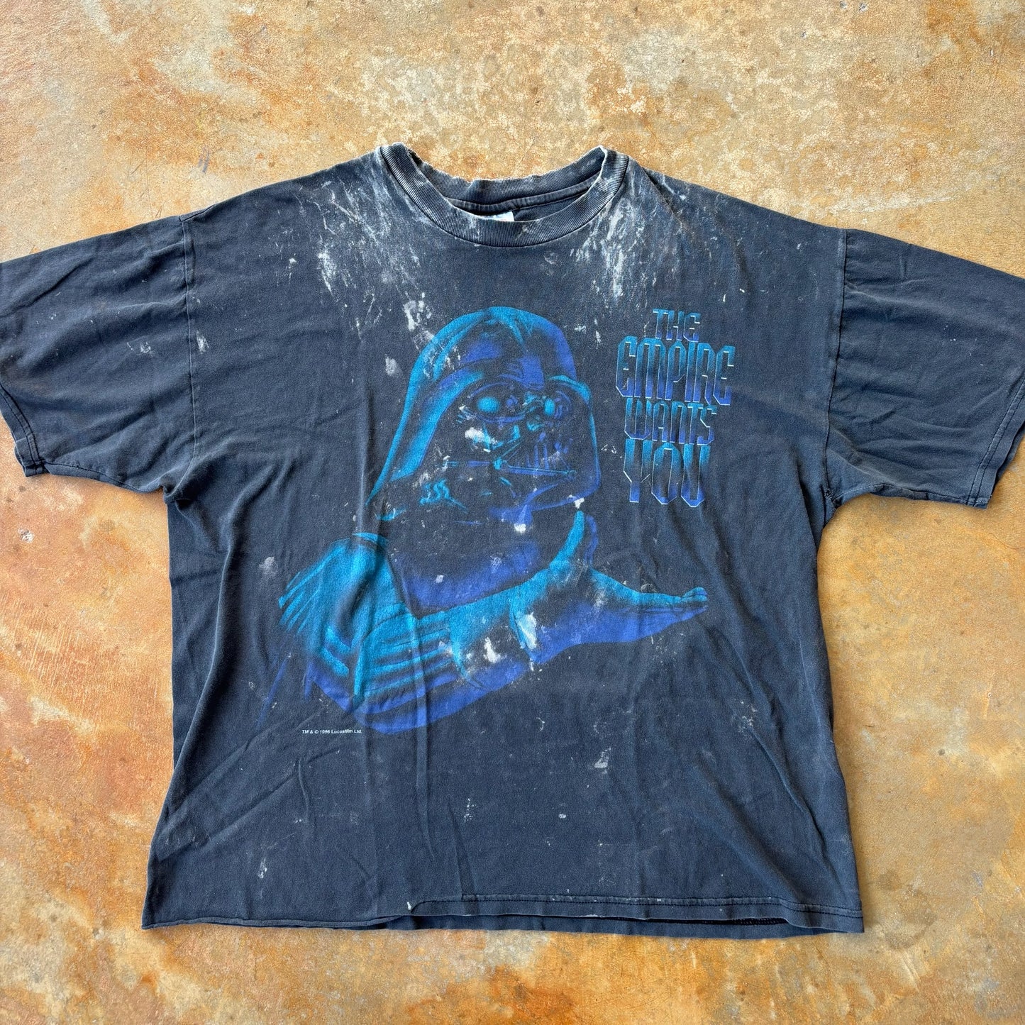 Star Wars 1996 Lucas Films Darth Vader Graphic Shirt 90's - XL