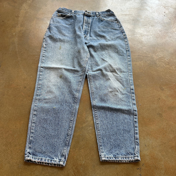 Lee Light Wash Womens USA Union Made Jeans 90's - 14 Petite