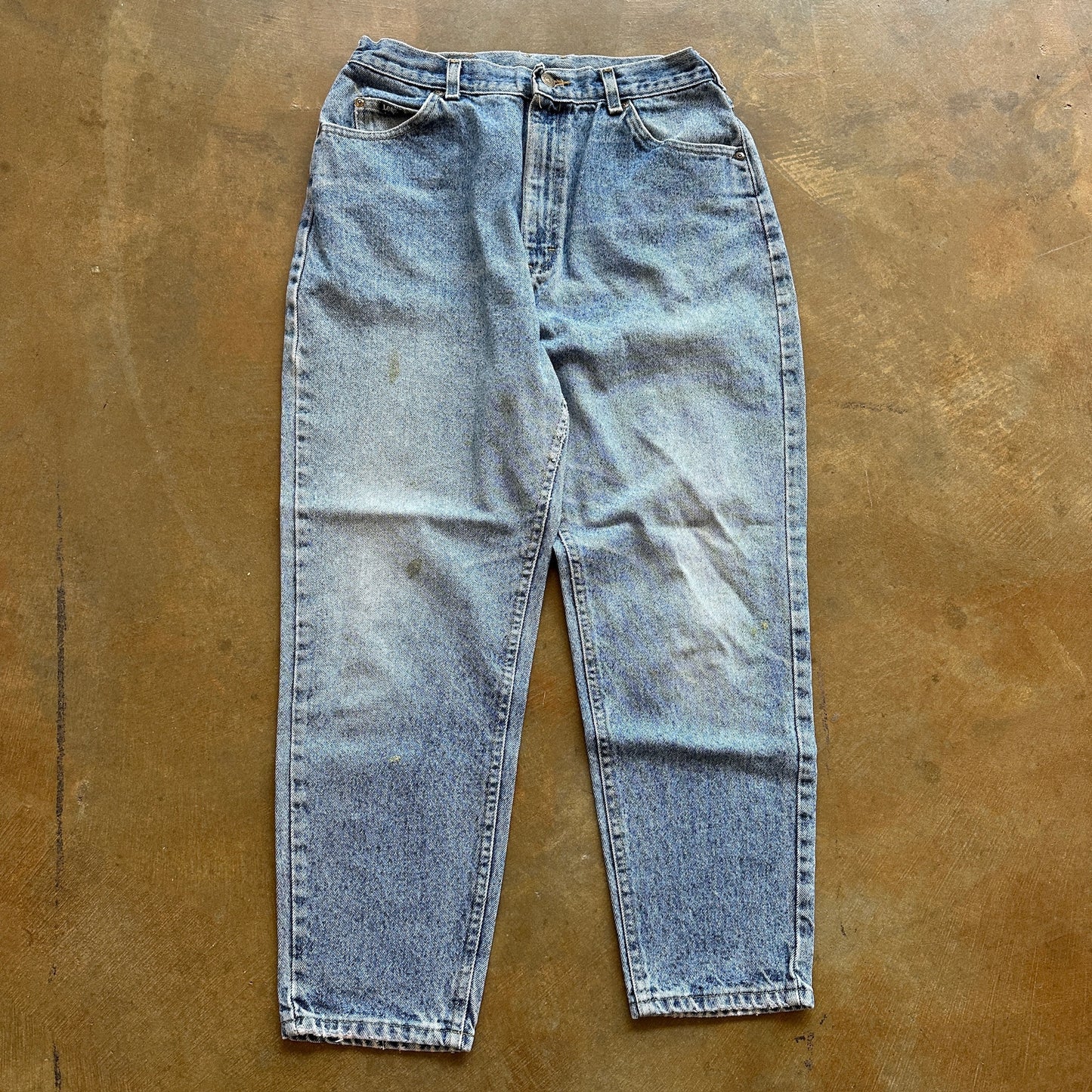 Lee Light Wash Womens USA Union Made Jeans 90's - 14 Petite