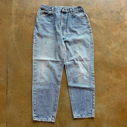 Lee Light Wash Womens USA Union Made Jeans 90's - 14 Petite