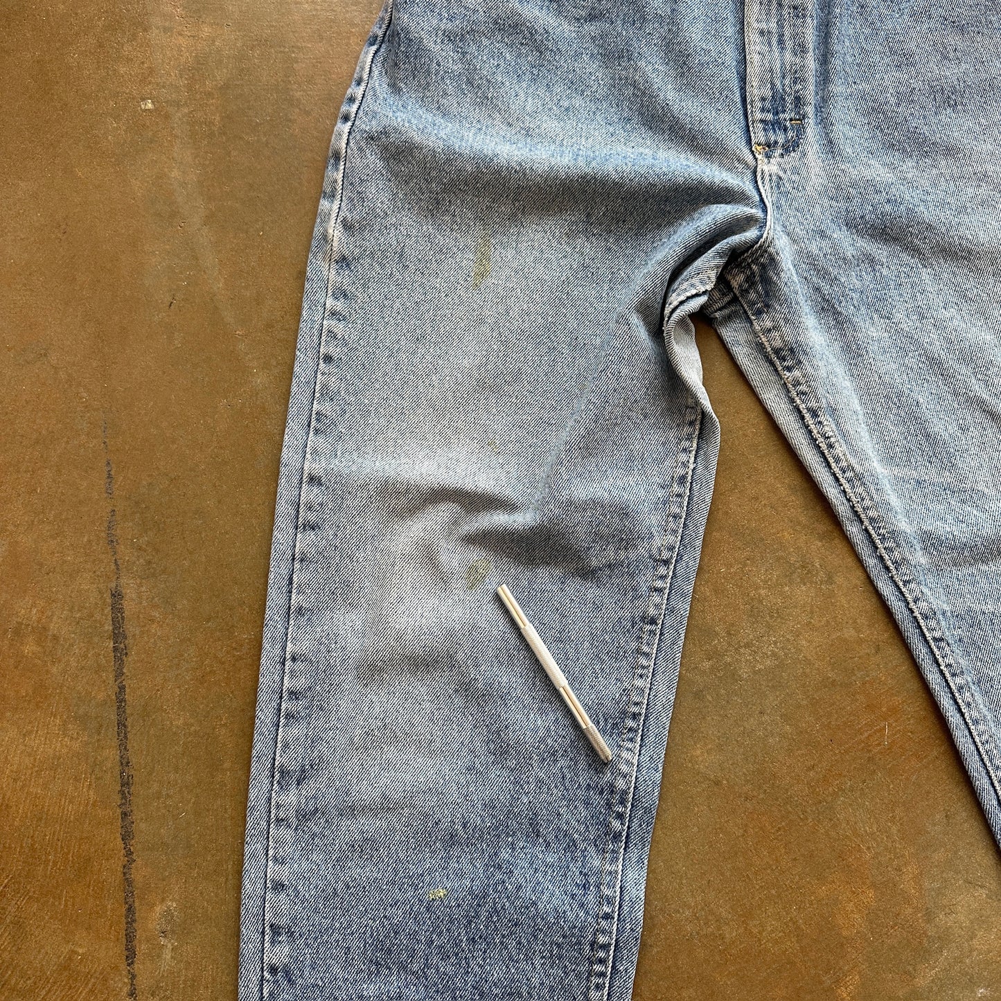 Lee Light Wash Womens USA Union Made Jeans 90's - 14 Petite