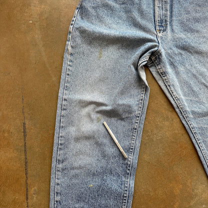 Lee Light Wash Womens USA Union Made Jeans 90's - 14 Petite