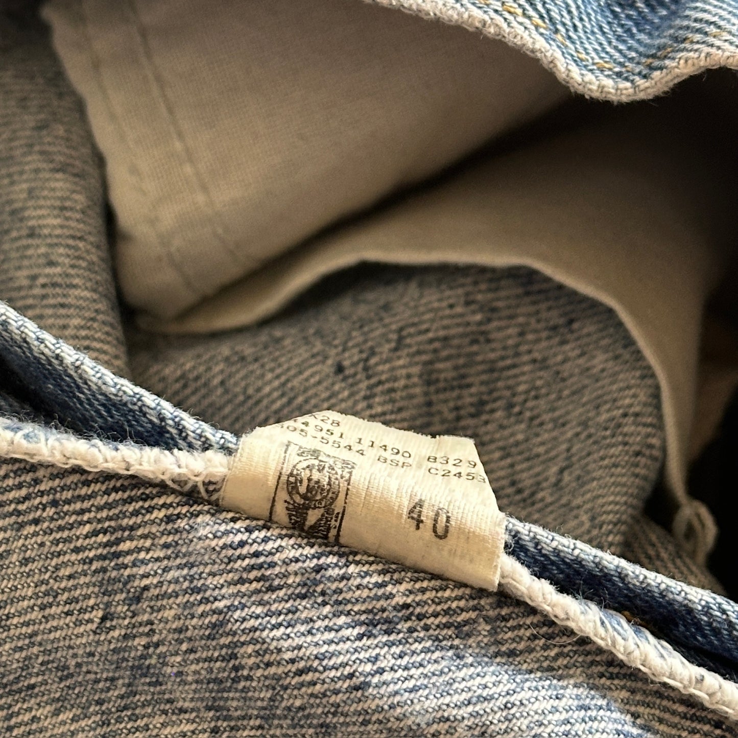 Lee Light Wash Womens USA Union Made Jeans 90's - 14 Petite