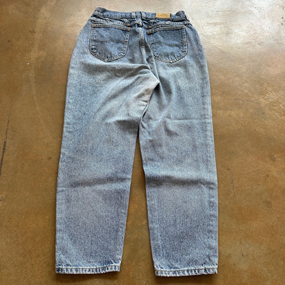 Lee Light Wash Womens USA Union Made Jeans 90's - 14 Petite