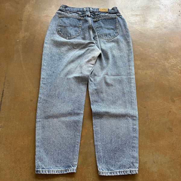 Lee Light Wash Womens USA Union Made Jeans 90's - 14 Petite hover