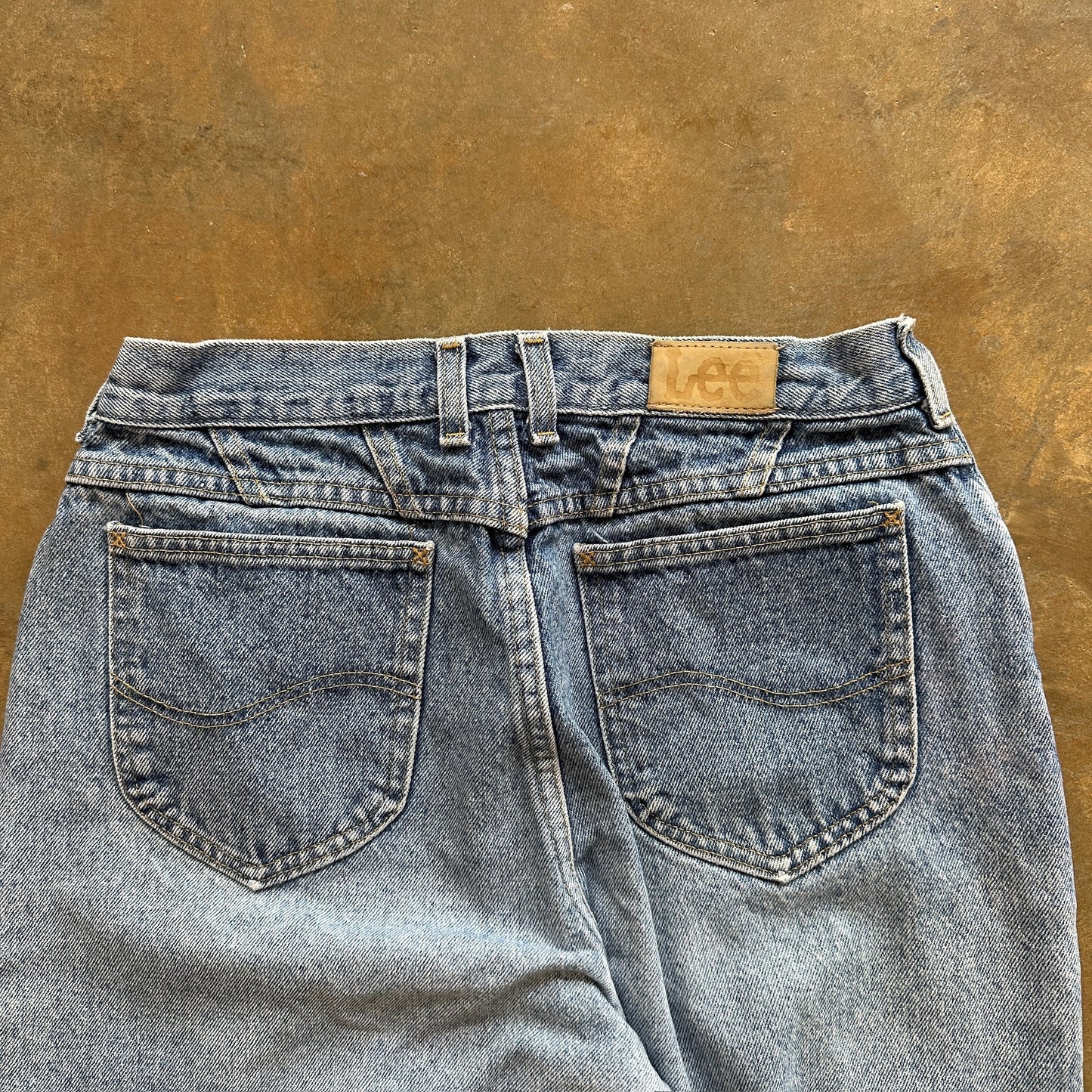 Lee Light Wash Womens USA Union Made Jeans 90's - 14 Petite