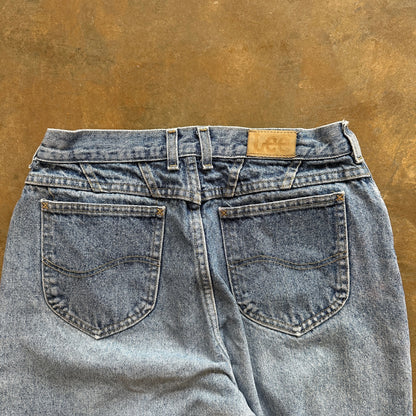 Lee Light Wash Womens USA Union Made Jeans 90's - 14 Petite
