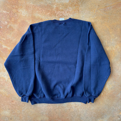 USA Freedom Bravery Graphic Jerzees Sweatshirt Crewneck 00's - XL
