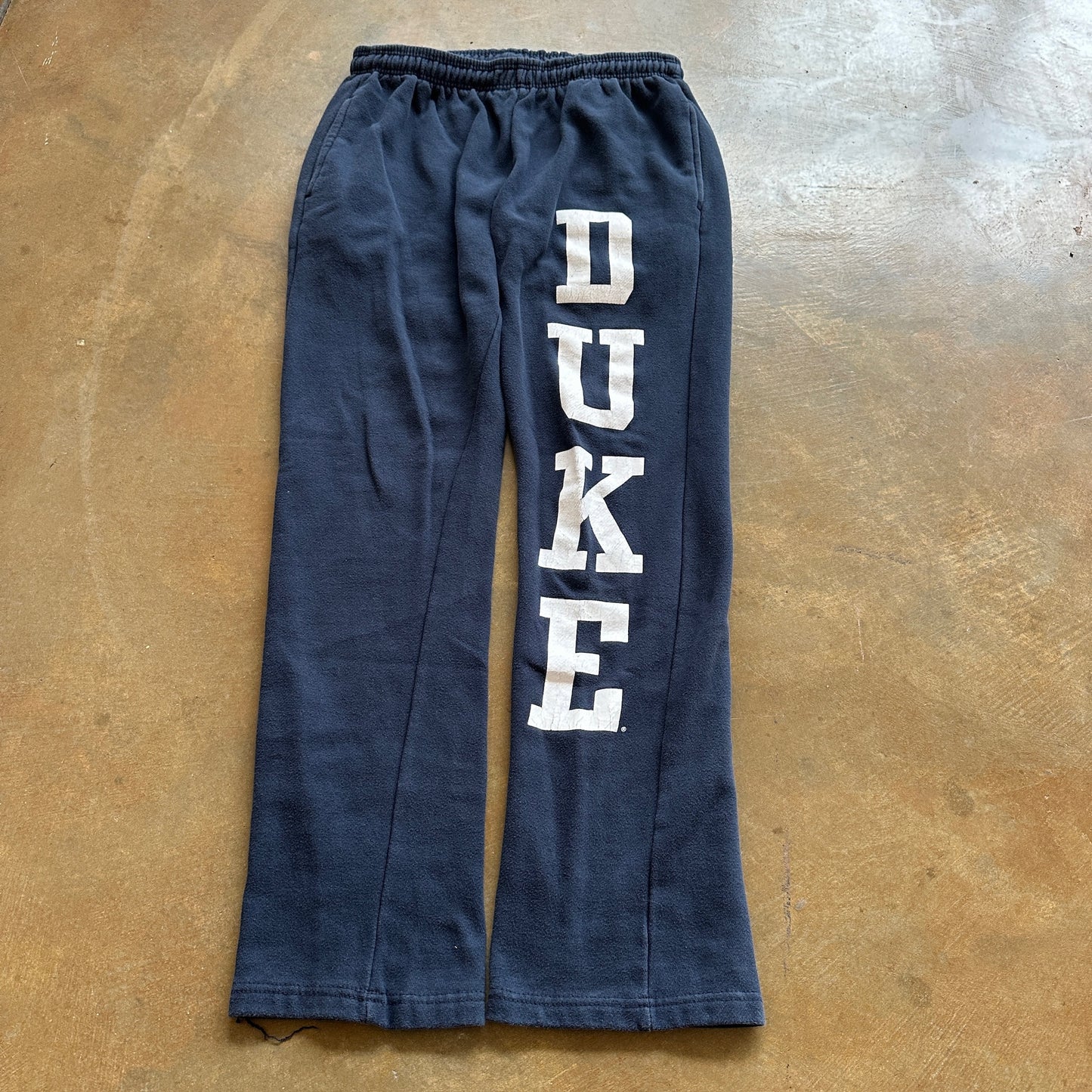 Vintage Duke University Blue Devils Spellout Womens Sweat Pants 90's - Womens L