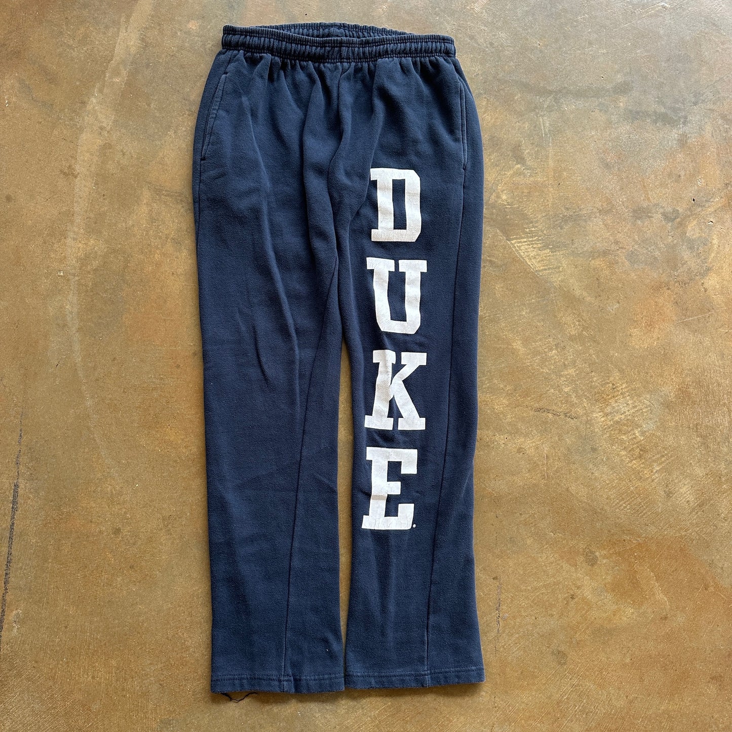 Vintage Duke University Blue Devils Spellout Womens Sweat Pants 90's - Womens L