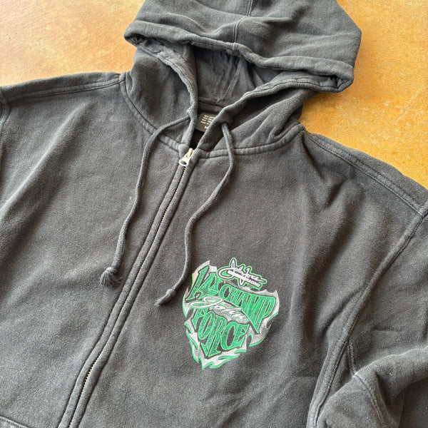 John Force NHRA Racing Full Zip 14x Champion Graphic Jacket 00's - M hover