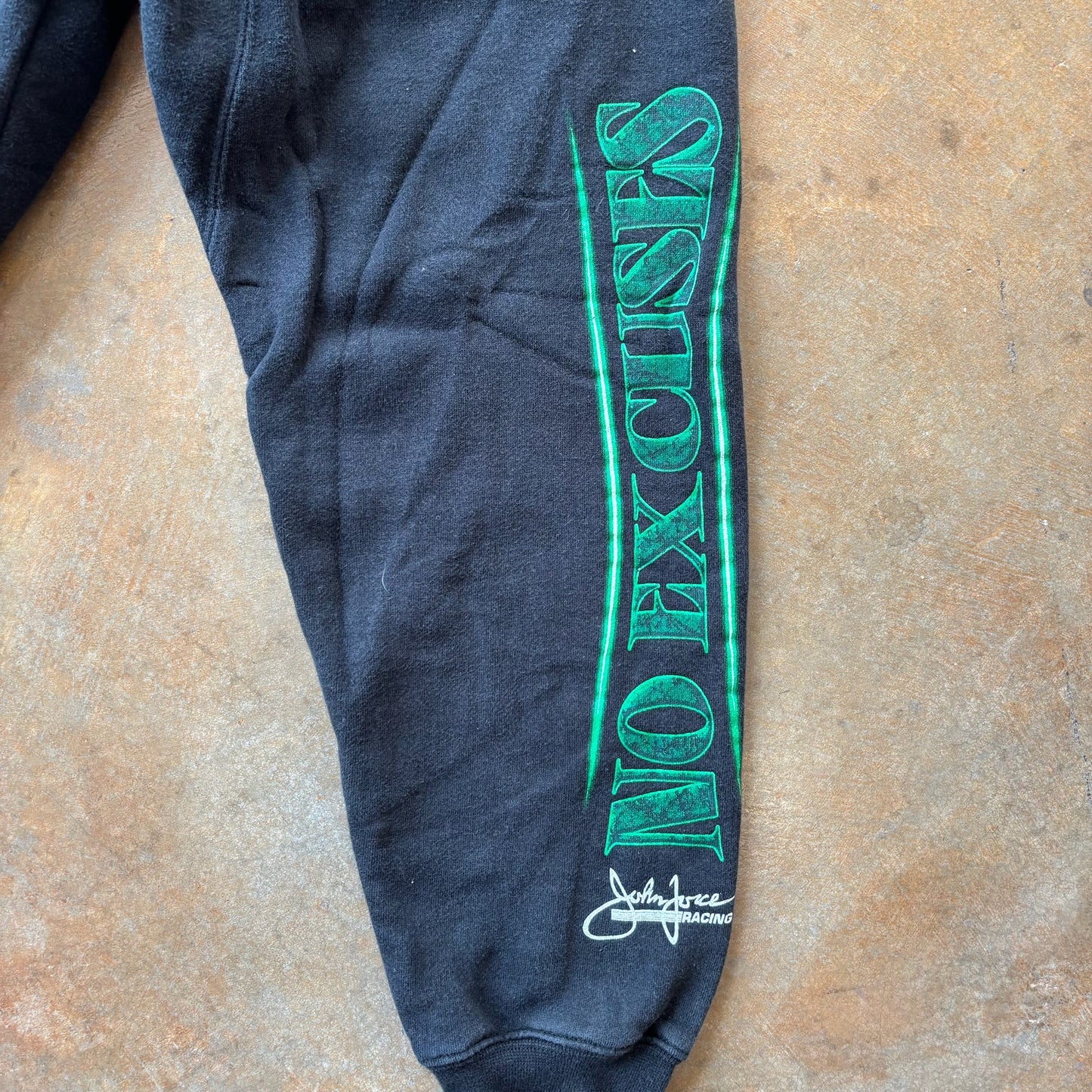 John Force NHRA Racing Full Zip 14x Champion Graphic Jacket 00's - M