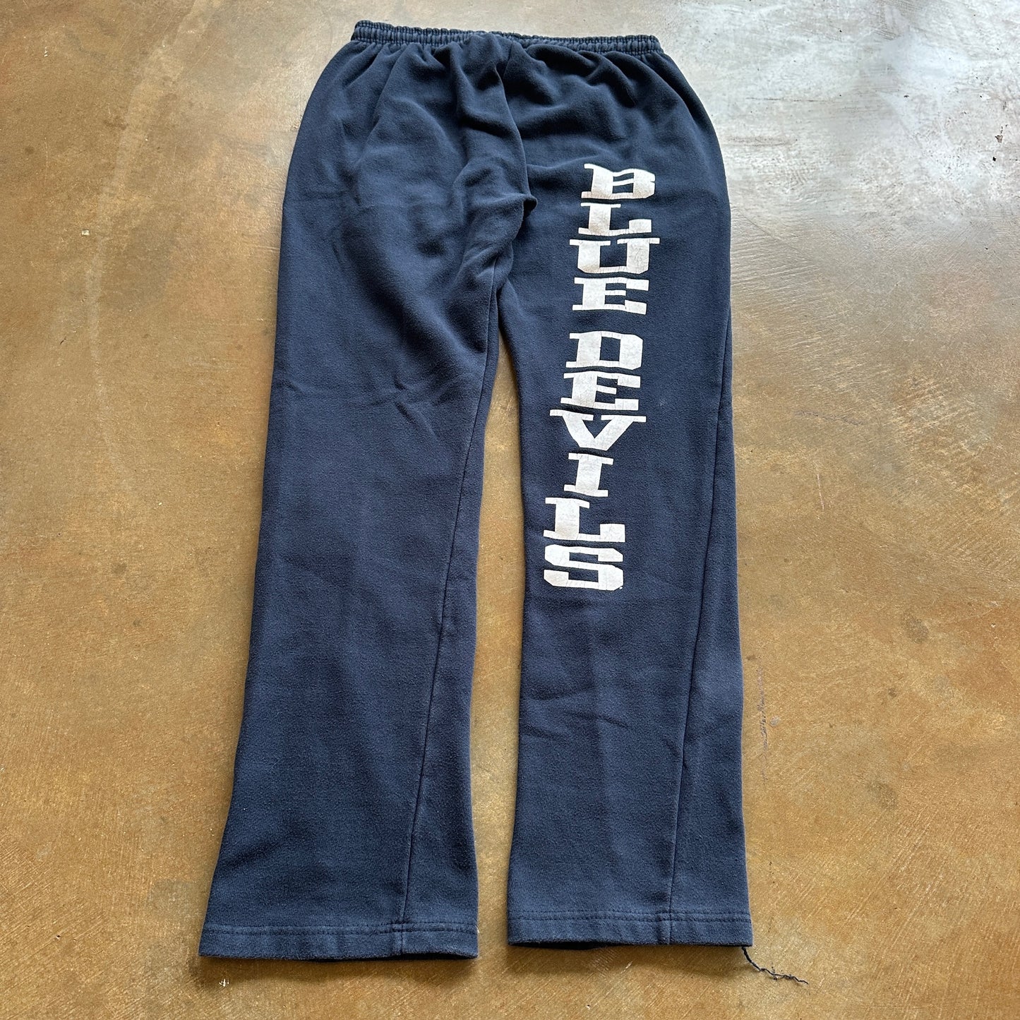 Vintage Duke University Blue Devils Spellout Womens Sweat Pants 90's - Womens L