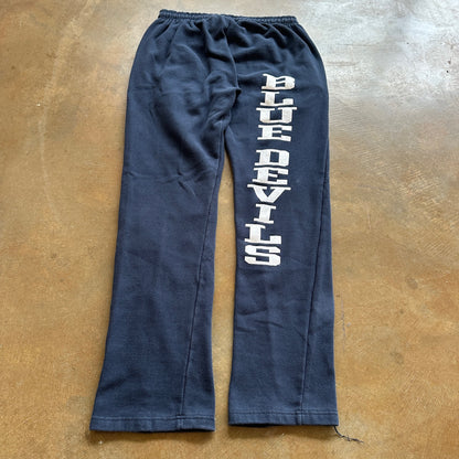 Vintage Duke University Blue Devils Spellout Womens Sweat Pants 90's - Womens L