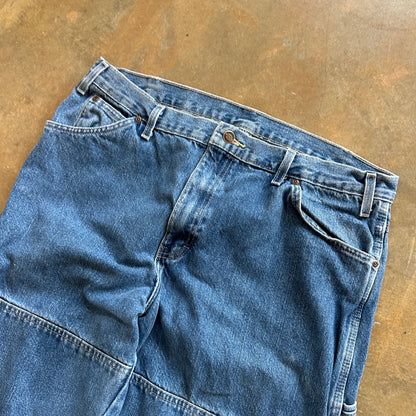 Dickies Double Knee Carpenter Relaxed Baggy Skater Workwear Jeans 00's - 34