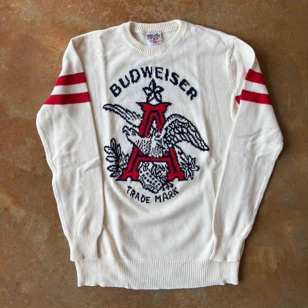Budweiser Junk Food Knit Style Womens Sweater - M