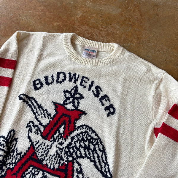 Budweiser Junk Food Knit Style Womens Sweater - M hover